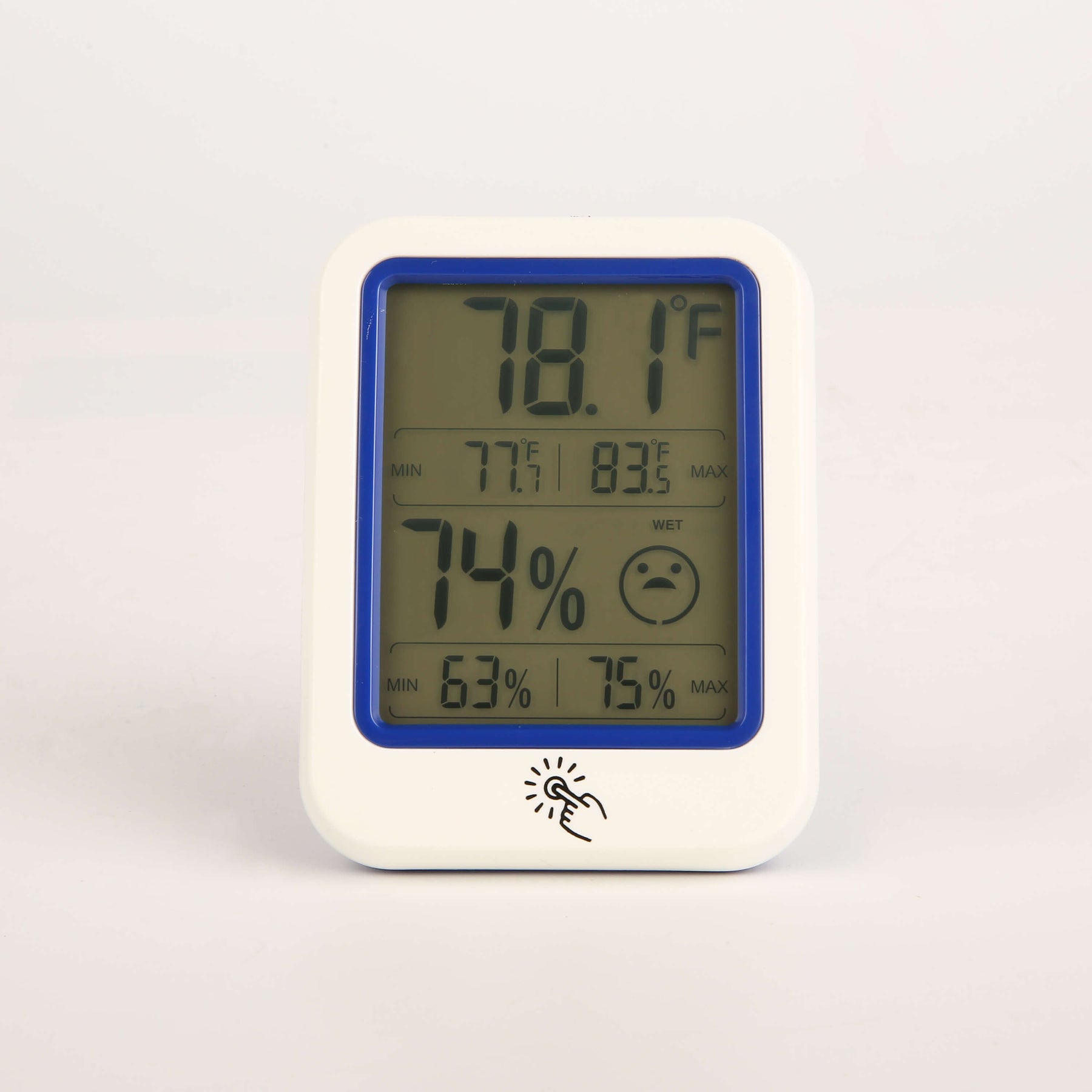Factory Indoor Outdoor Thermometer Humidity with Backlight and